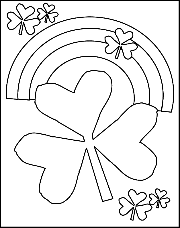 Rainbow Coloring Pages