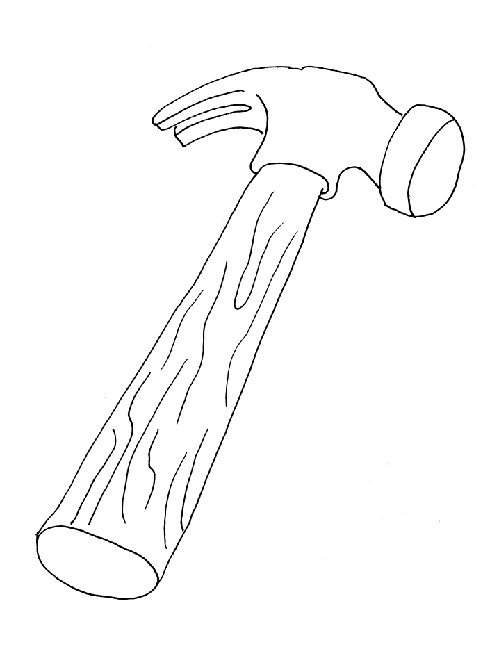 Hammer Coloring Pages 8
