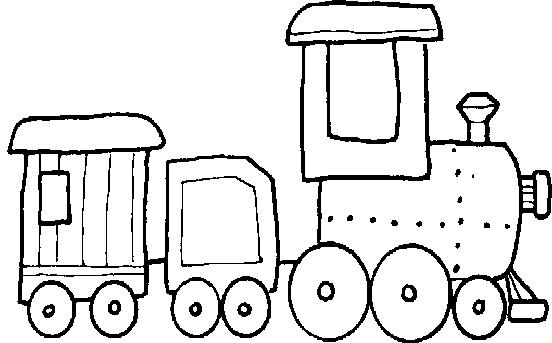 Trains and More to Color